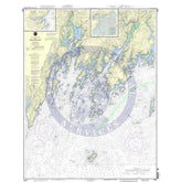 NOAA Nautical Chart 13301: Muscongus Bay;New Harbor;Thomaston